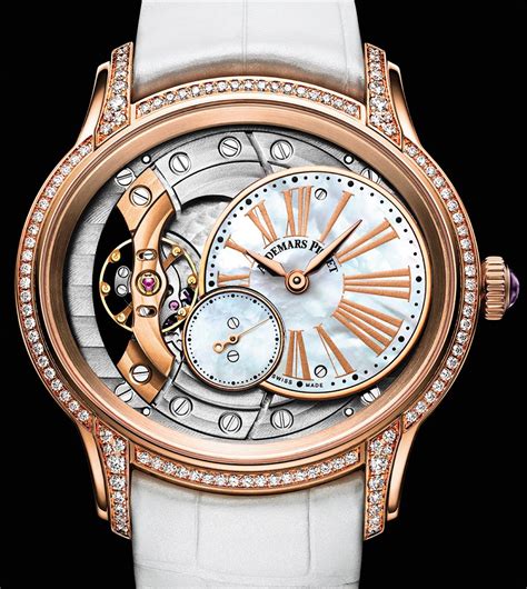 audemars piguet millenary acciaio|audemars piguet ladies millenary.